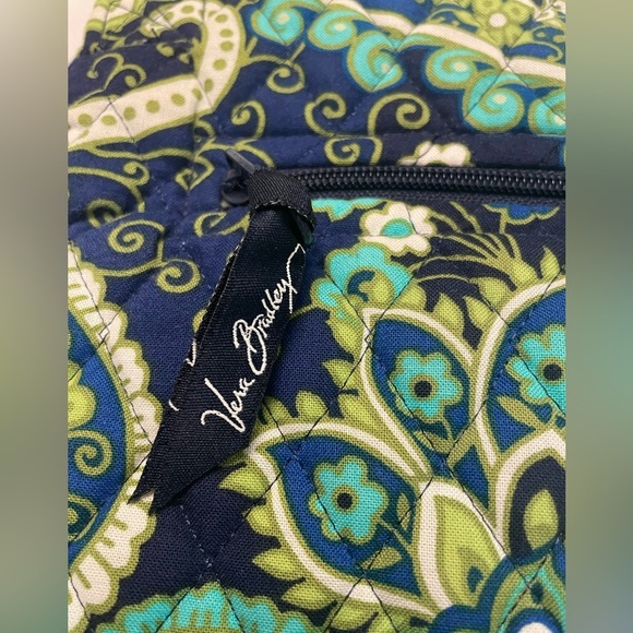 NWOT Vera Bradley Rhythm and Blues Pattern Hipster Crossbody Bag Retired, boho - Picture 8 of 8